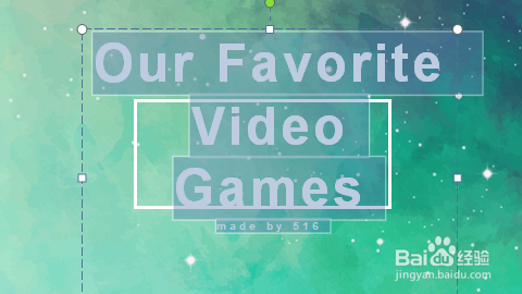 PPT怎么给文字和图片添加动画效果