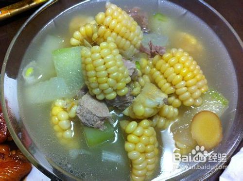 冬瓜玉米骨头汤