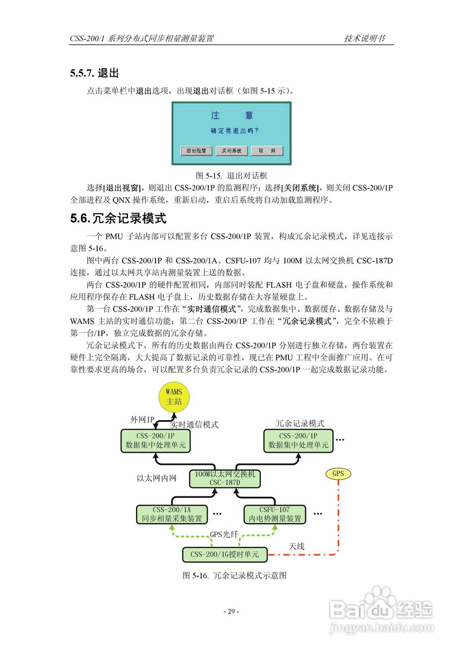 四方CSS-200/1D分布式同步相量测量装置技术说明书:[4]