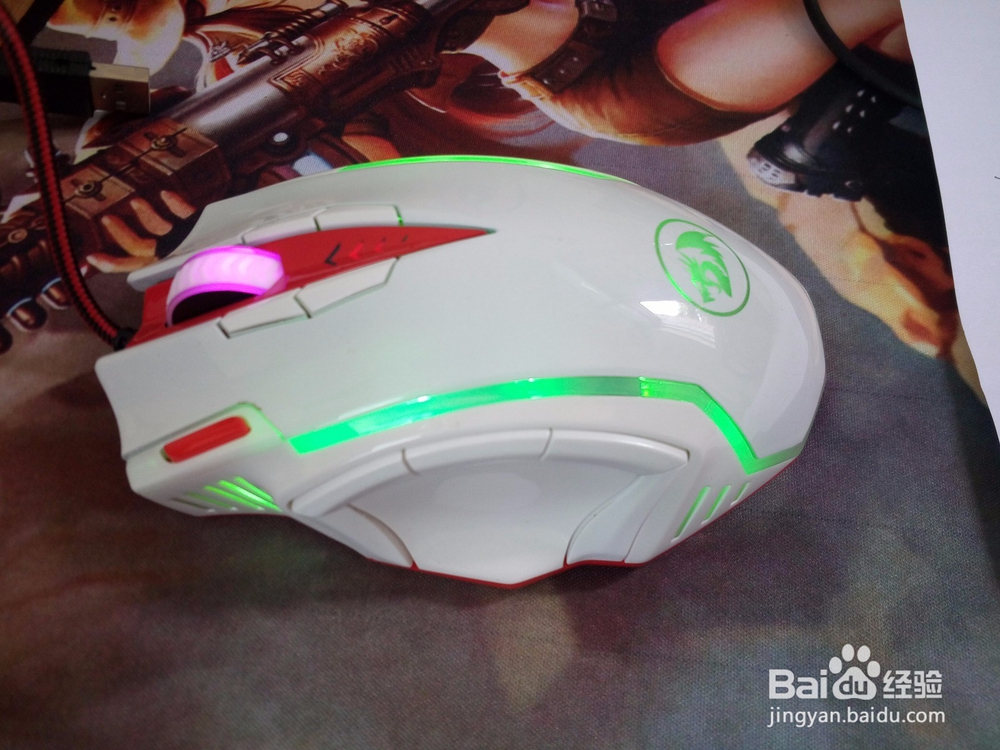 E元素红龙轮回鼠标开箱晒物