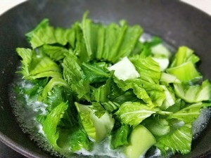 清淡爽口的上汤芥菜