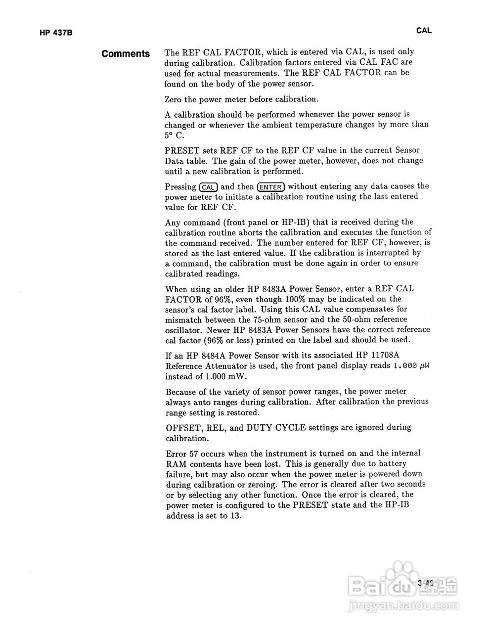 HP-437B功率计说明书:[8]
