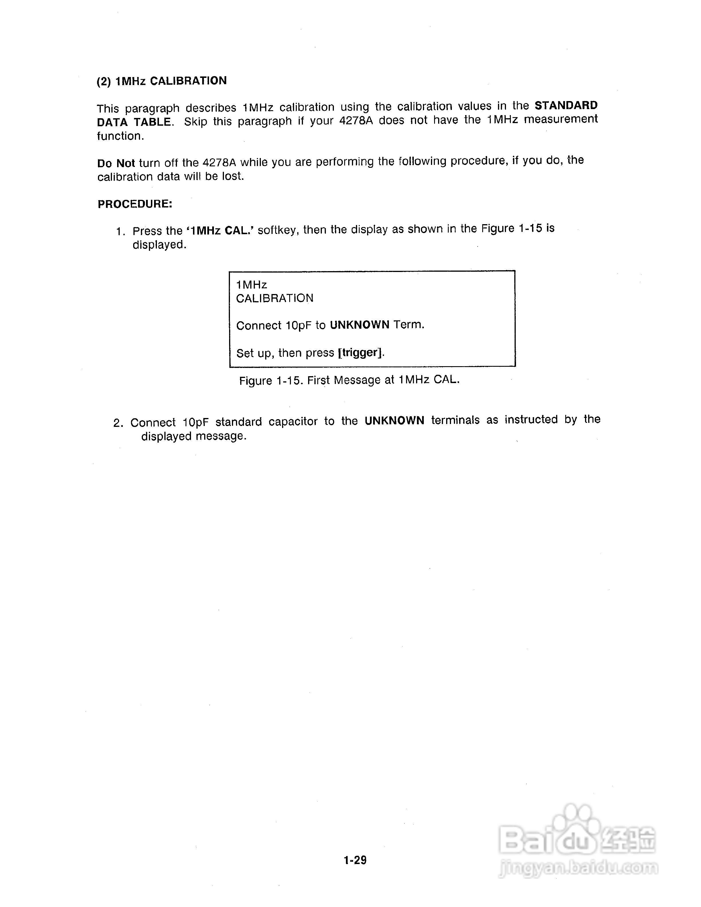 HP 4278A测试电桥使用说明书:[5]