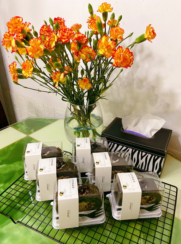 奥利奥桑葚蛋糕卷