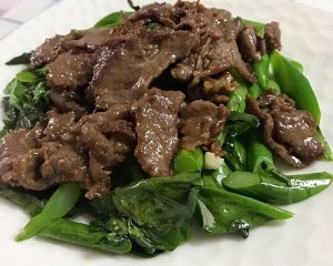 潮汕口味芥蓝炒牛肉