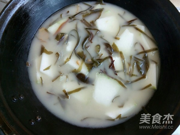 海米冬瓜海带汤