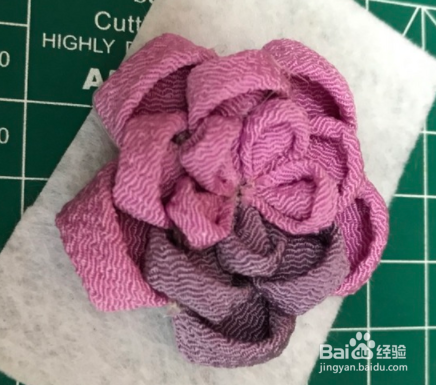 手工布花小饰品制作教程 百度经验