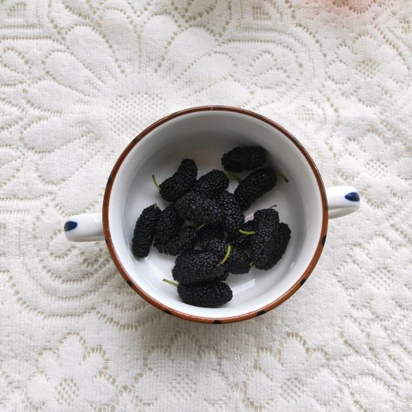 桑葚蔓越莓冰饮