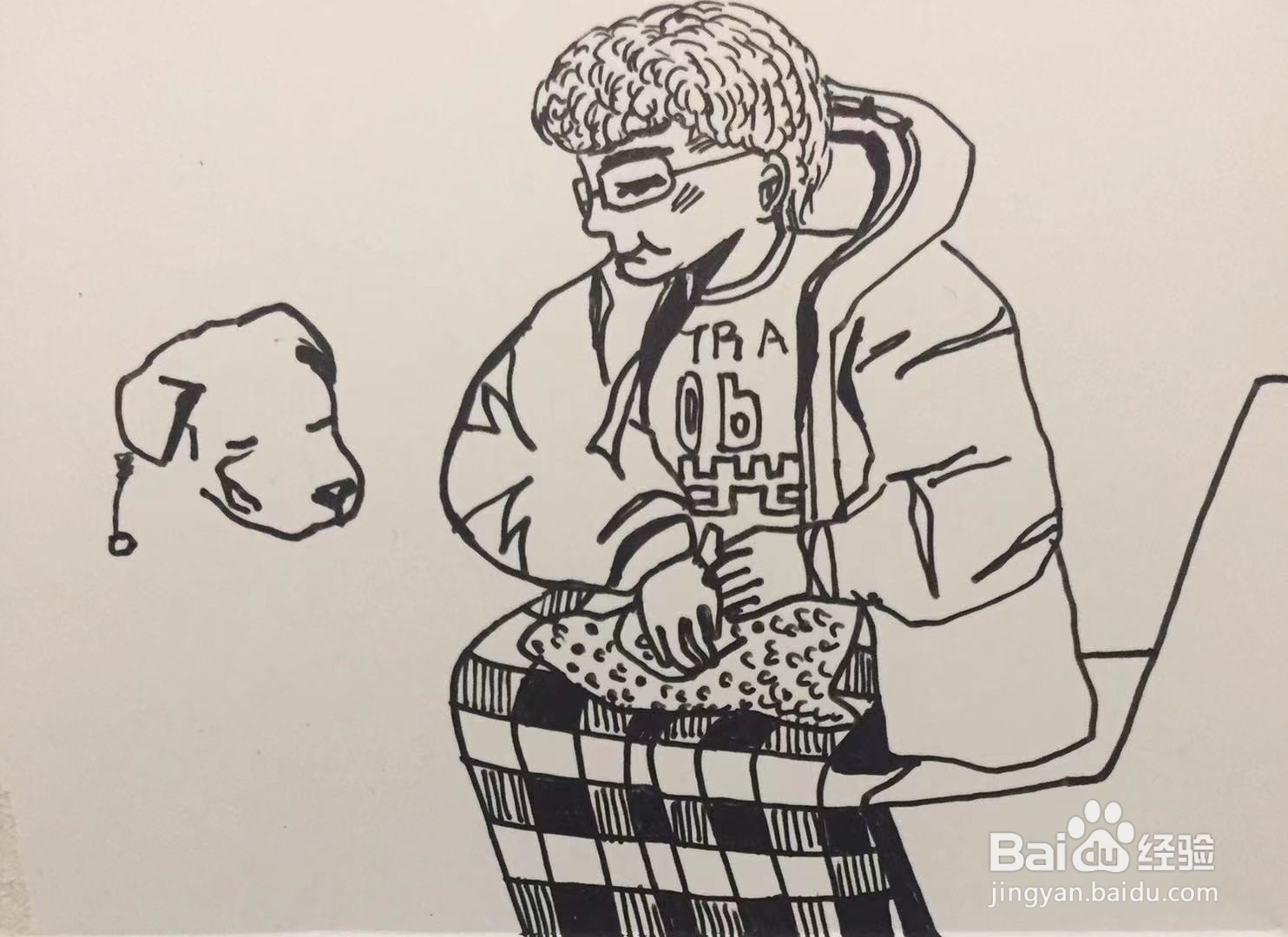 插画教程之缝补玩偶的奶奶