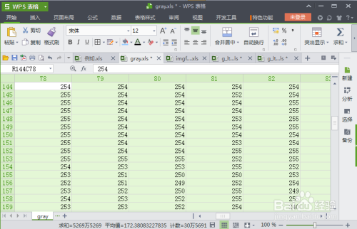 如何手动批量调整Excel表格的行高与列宽