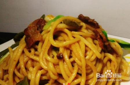 扁豆焖面的做法