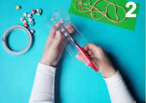 漂亮的饮料瓶、易拉罐烟灰缸的制作方法