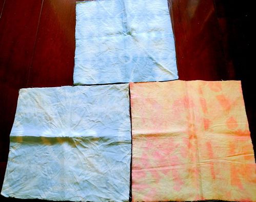 植物染料与手工扎染的尝试