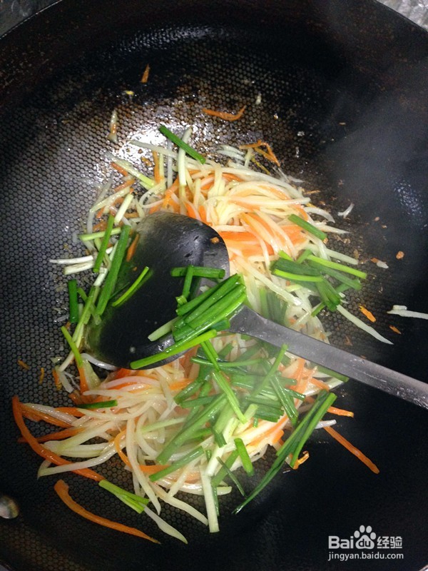 素炒土豆丝的家常做法