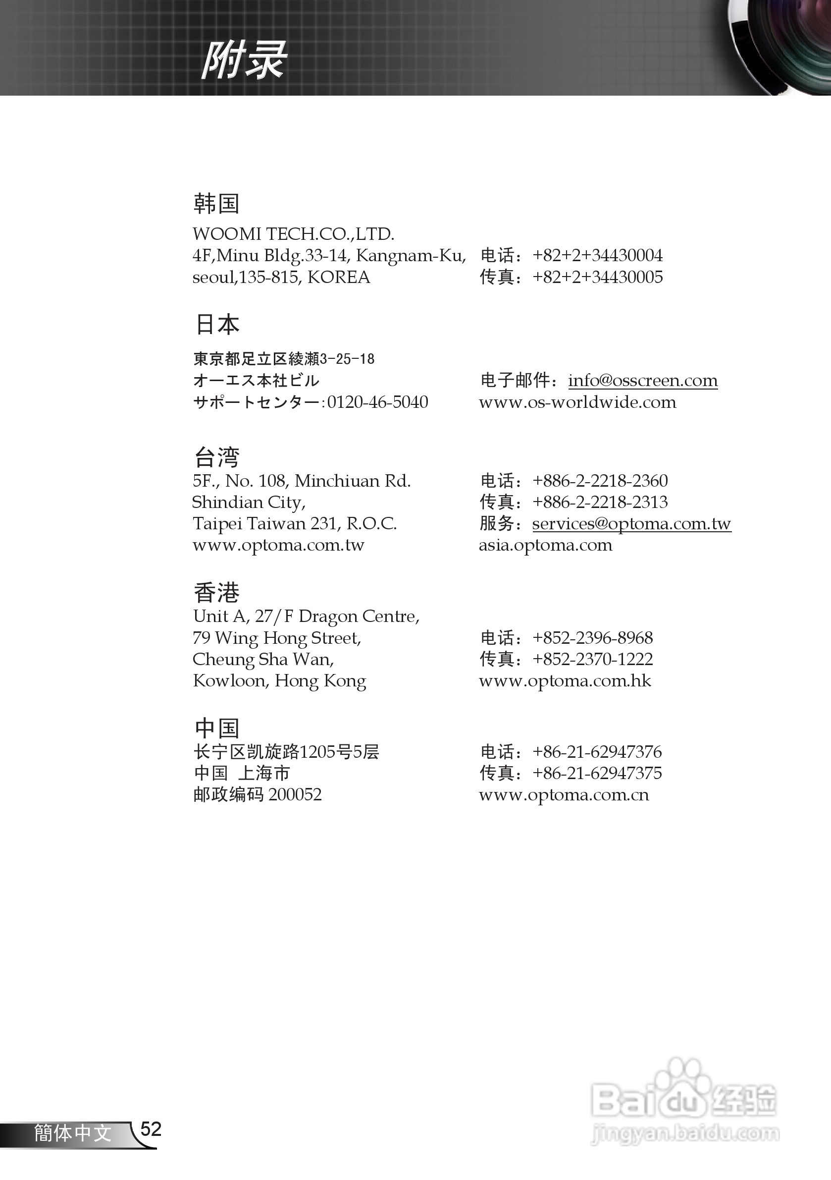 奥图码 DP7130投影机说明书:[6]