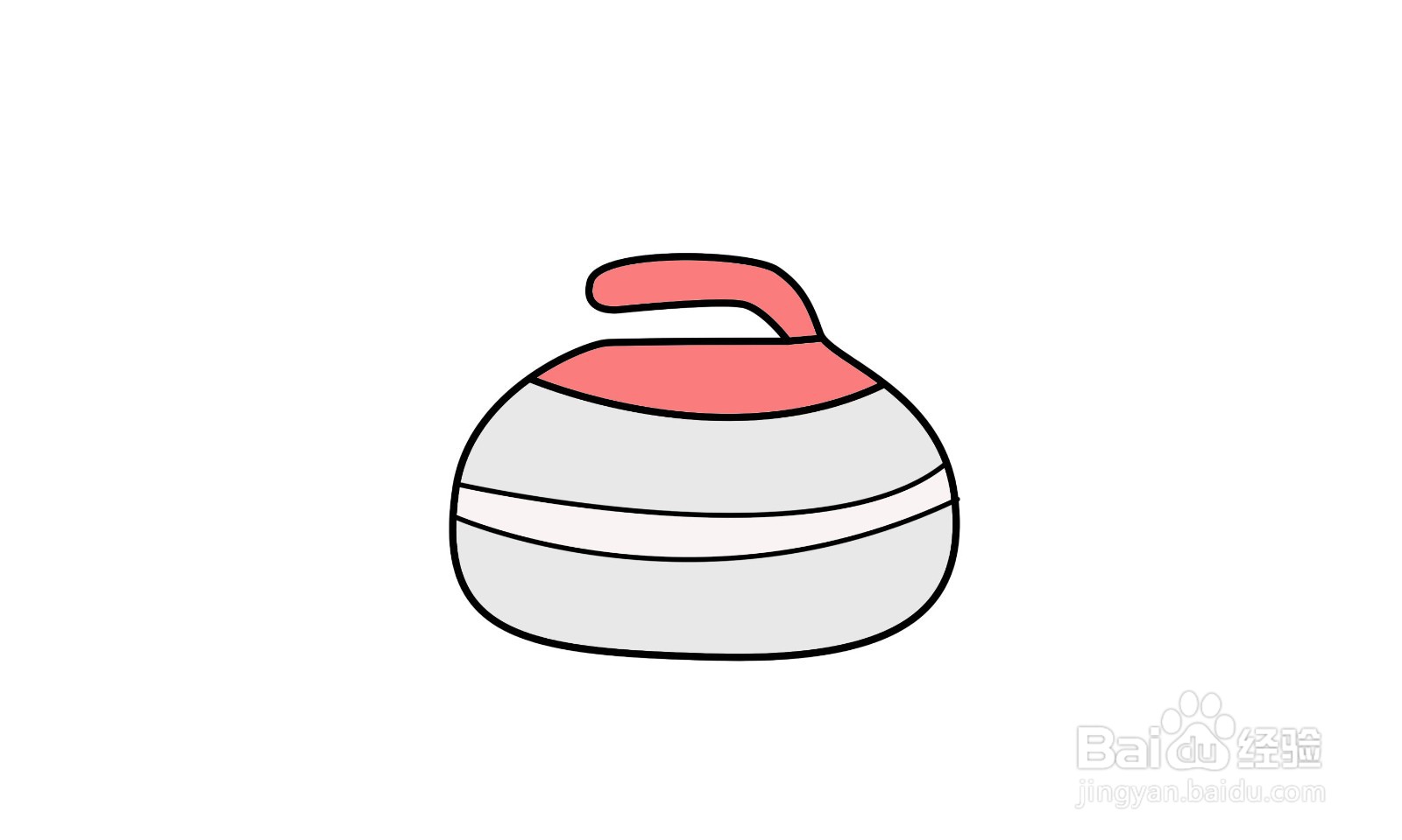 简笔画冰壶怎么画