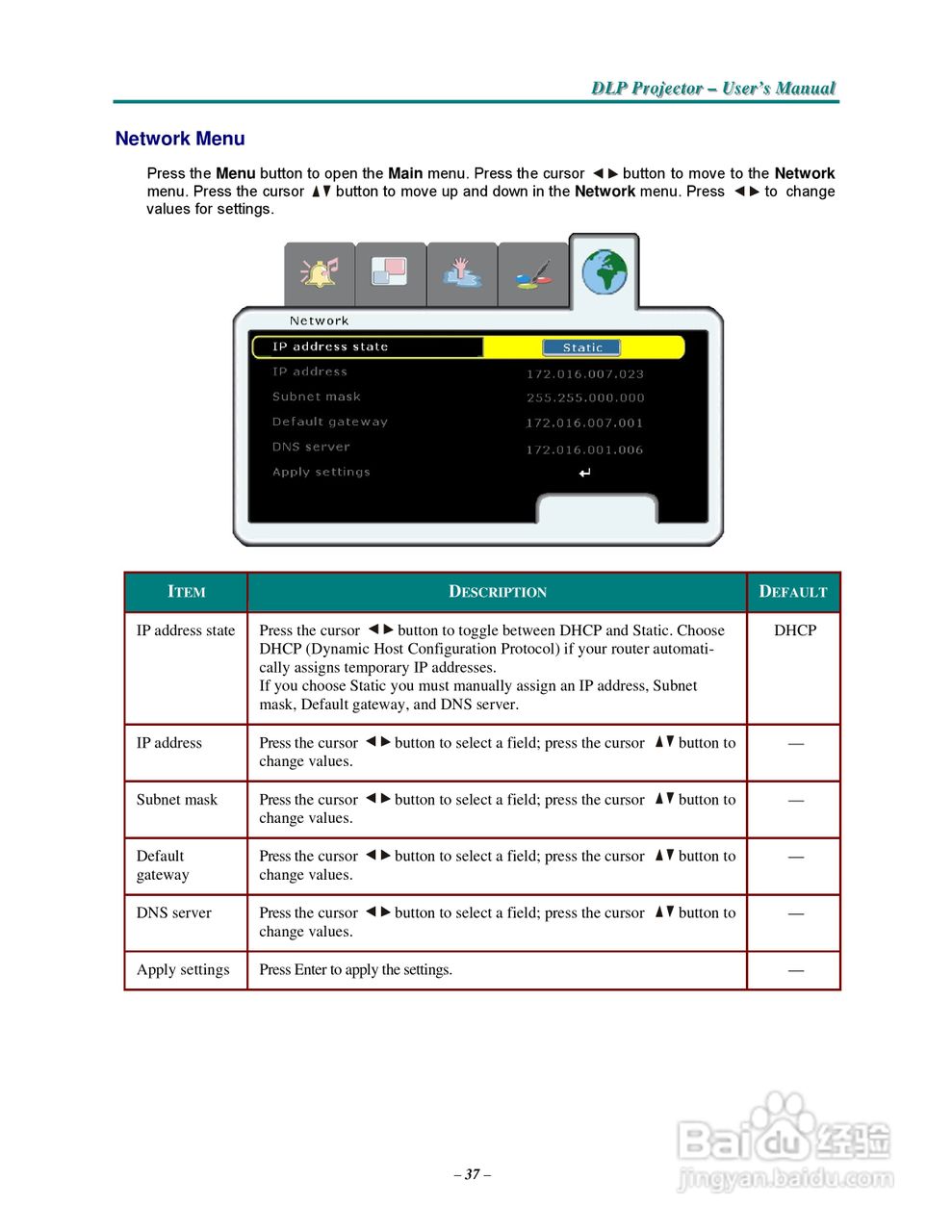 丽讯Vivitek D3355投影机说明书:[5]