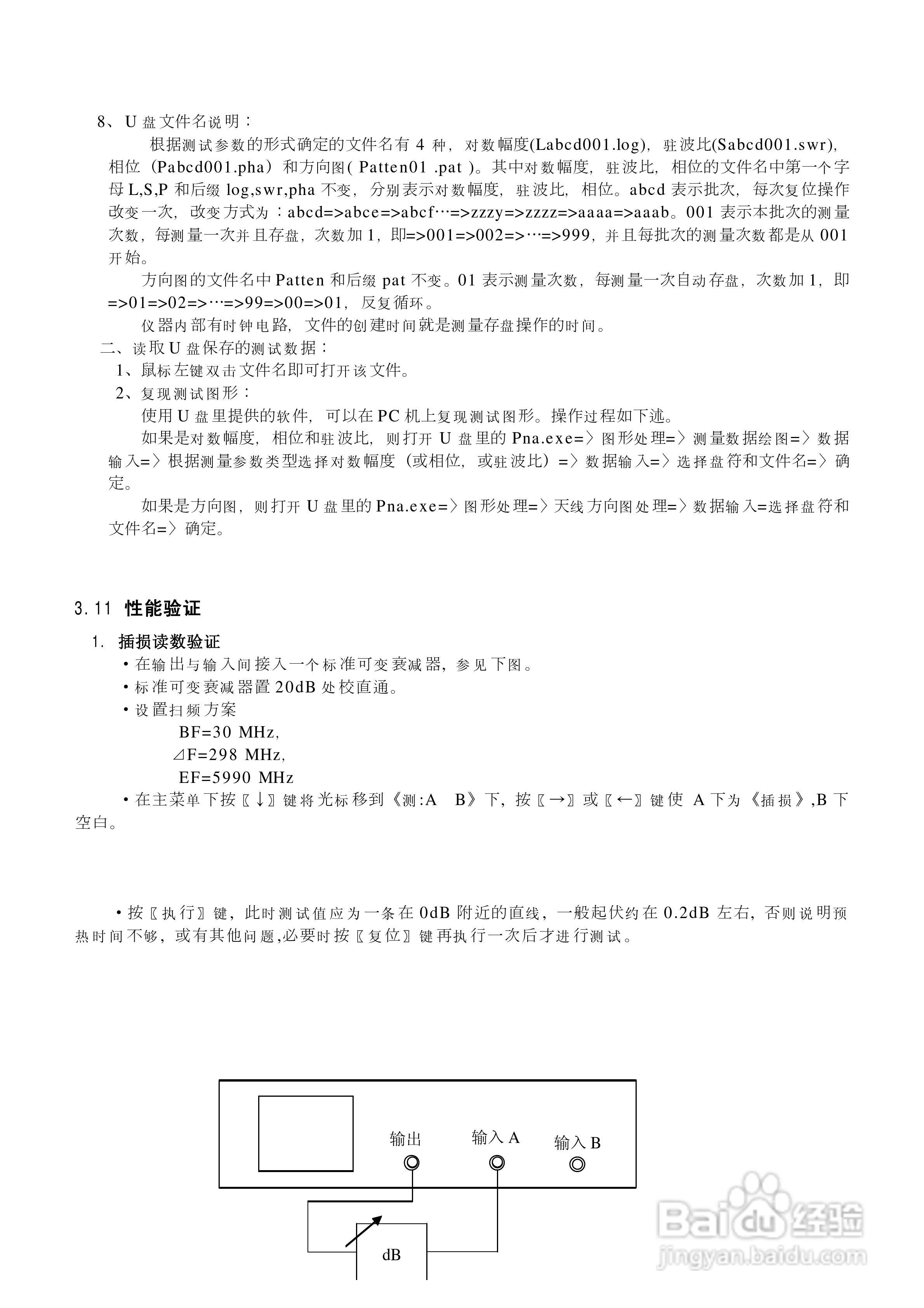 台式PNA网络分析仪使用说明书:[8]