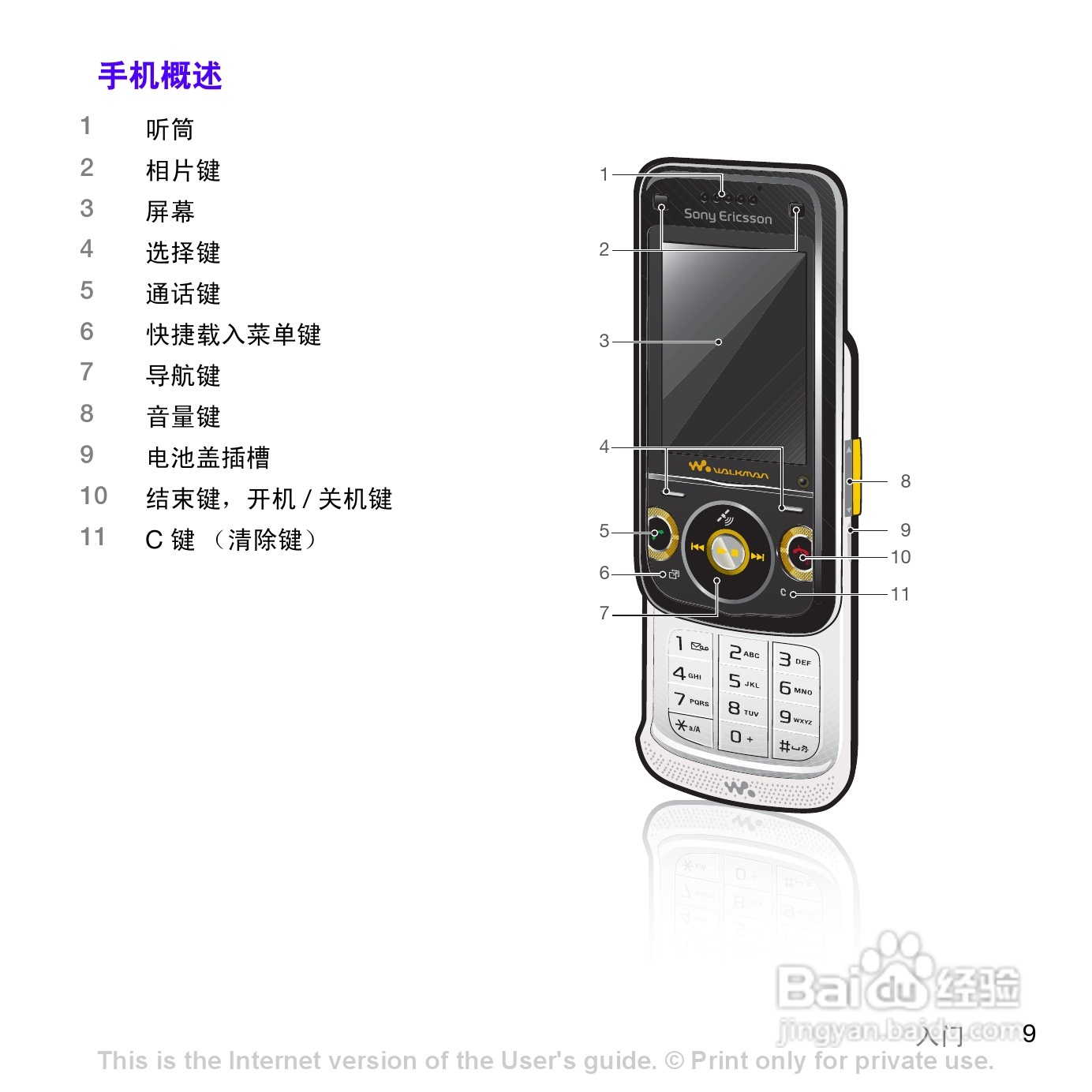 索尼爱立信W760c手机使用说明书:[2]