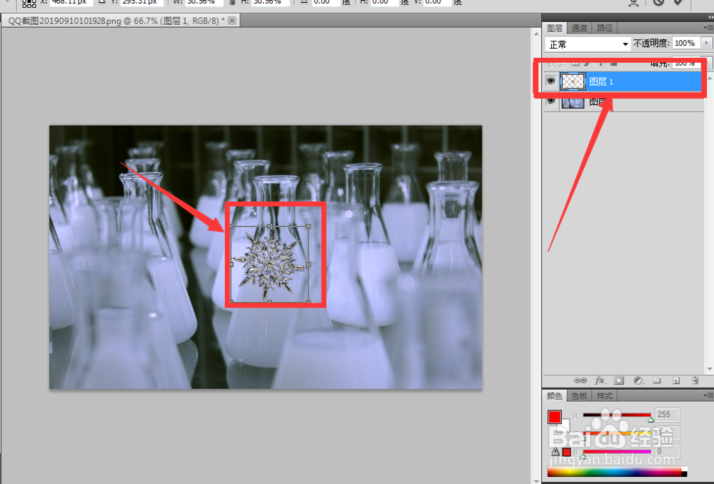 如何用photoshop给图片添加水印