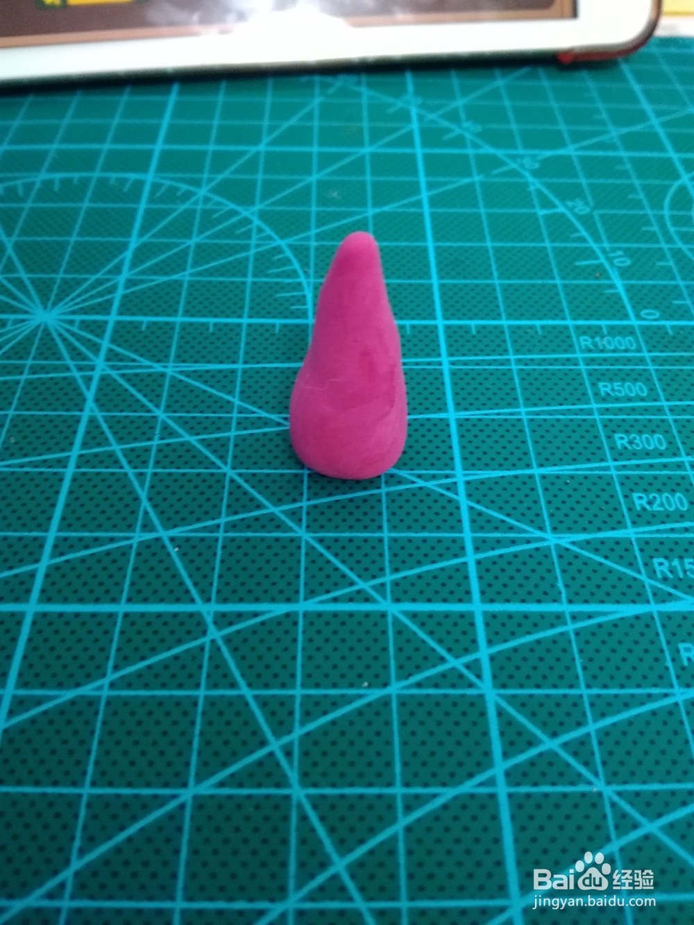 超轻粘土制作植物大战僵尸中的竹笋