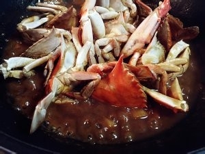 酱爆螃蟹怎么做
