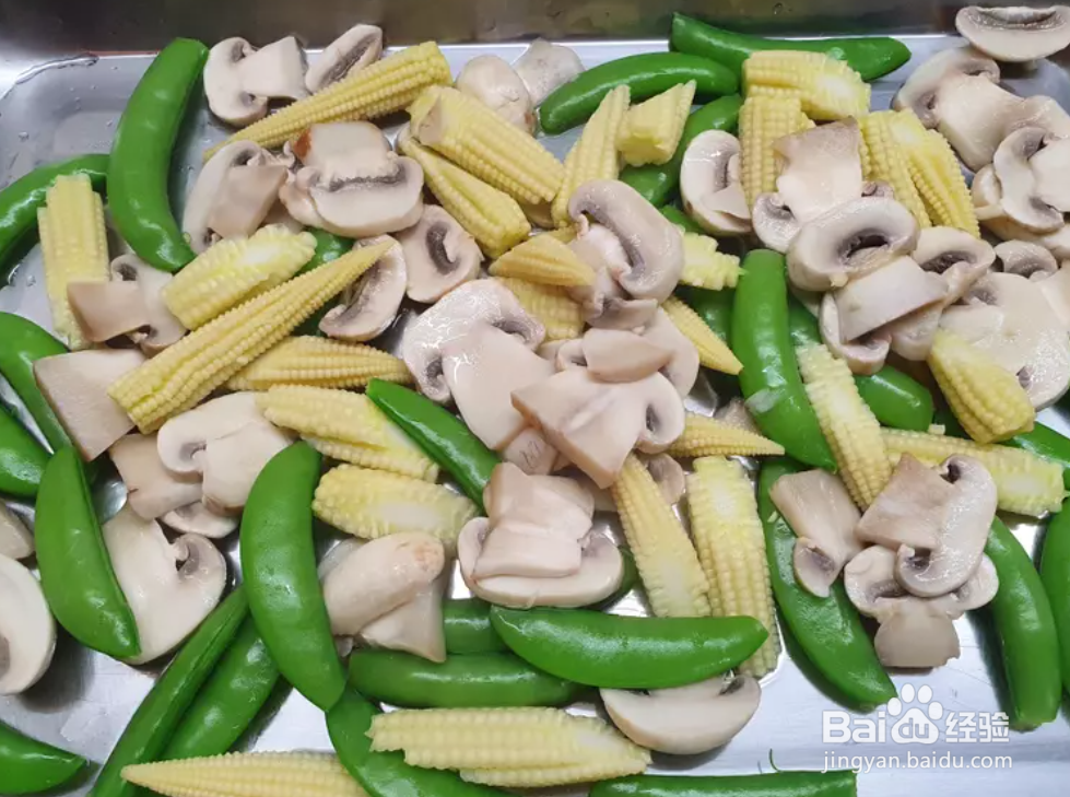 怎么做 蘑菇炒豌豆