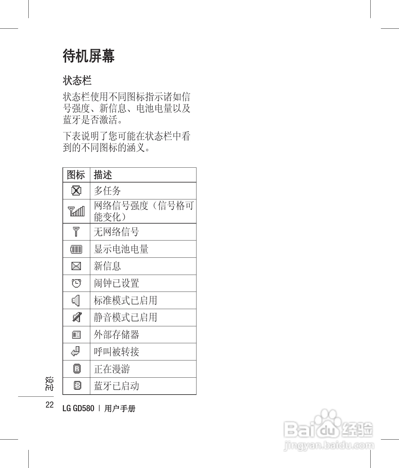 LG GD580手机使用说明书:[3]