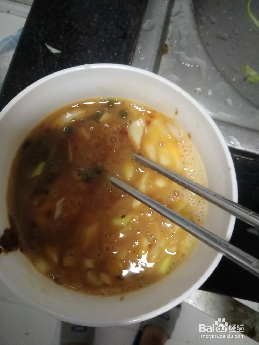 藤椒味蒸鸡蛋酱