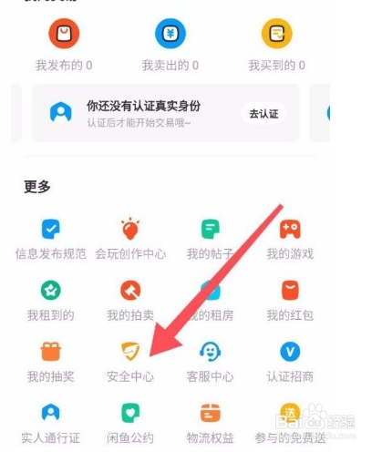 闲鱼app怎么查看登录记录