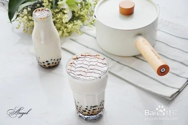 珍珠奶茶的烹饪