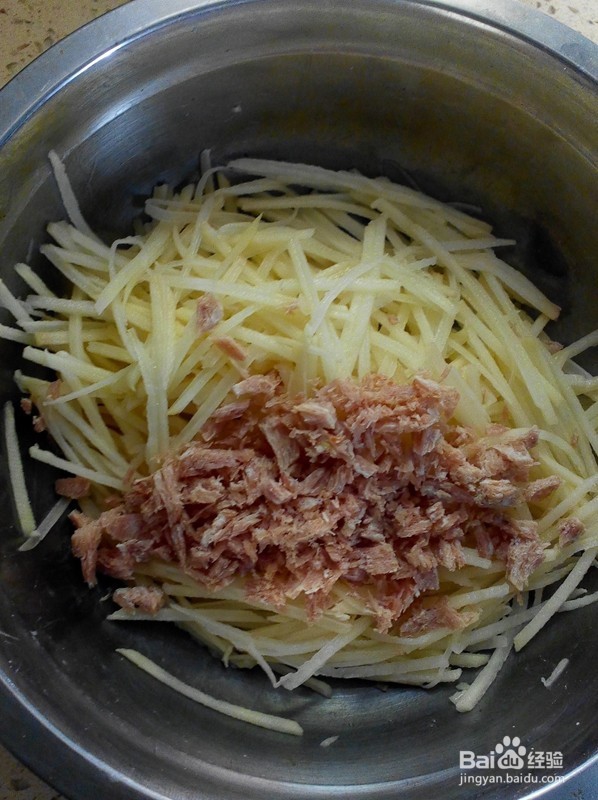 烙饼——土豆金丝饼