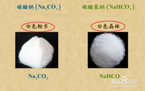 鉴别碳酸钠和碳酸氢钠的方法
