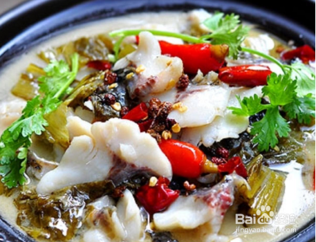 酸菜鱼的做法
