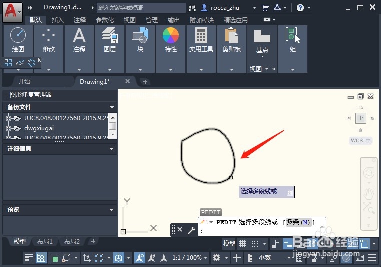 怎样在cad里将样条曲线转换为多段线