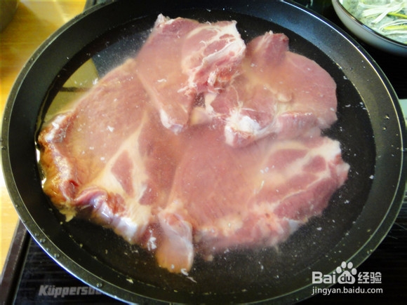 香煎黑胡椒猪肉排