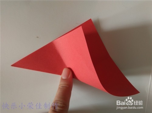 七夕折纸之红玫瑰