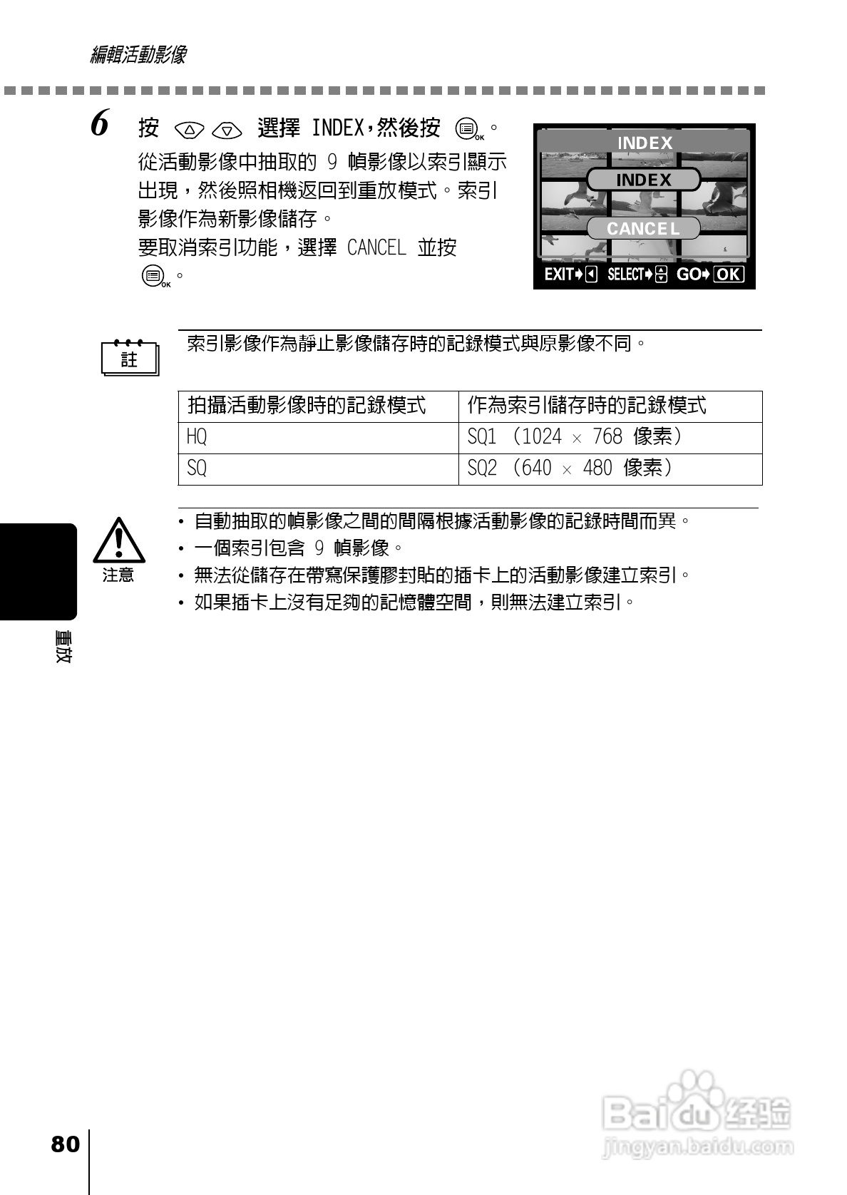 Olympus奥林巴斯C-220Z数码相机说明书:[9]