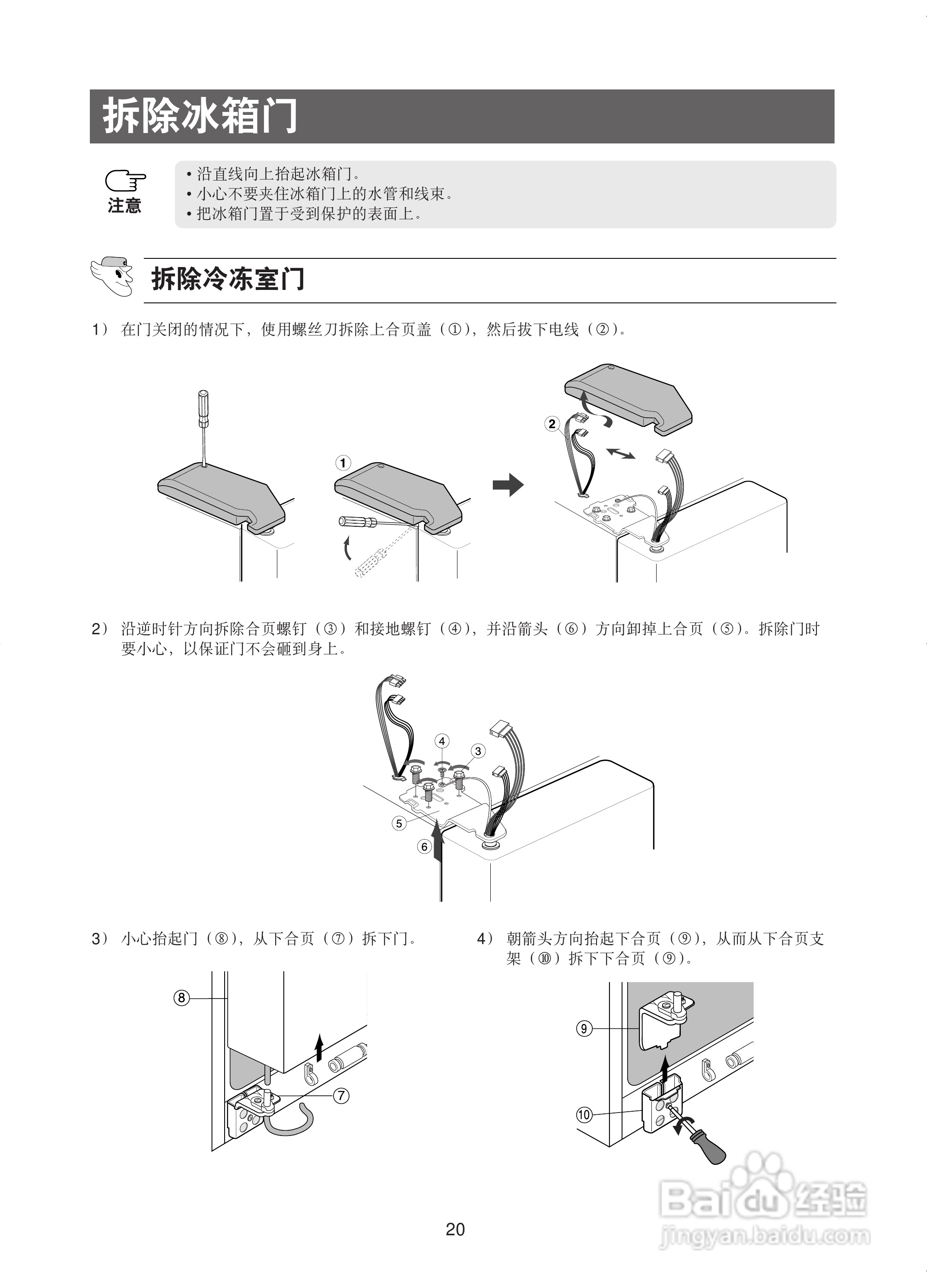 三星RS60KJSW电冰箱使用说明书:[2]