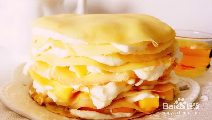 怎么做芒果千层蛋糕