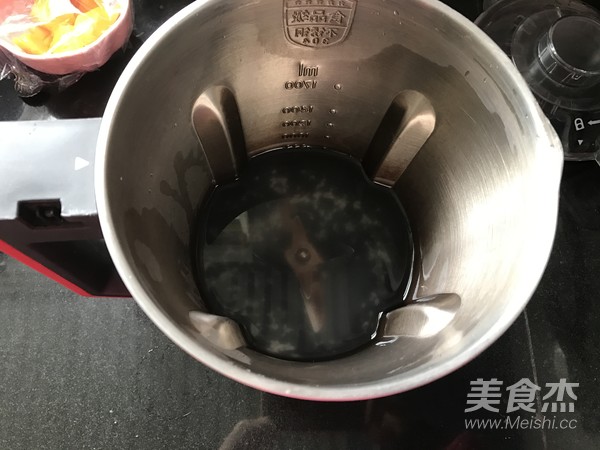 糯米黑豆浆的做法