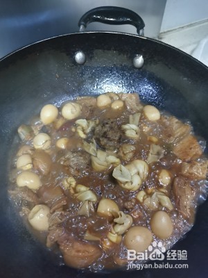 红烧五花肉鹌鹑蛋