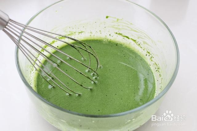 怎么做抹茶戚风蛋糕