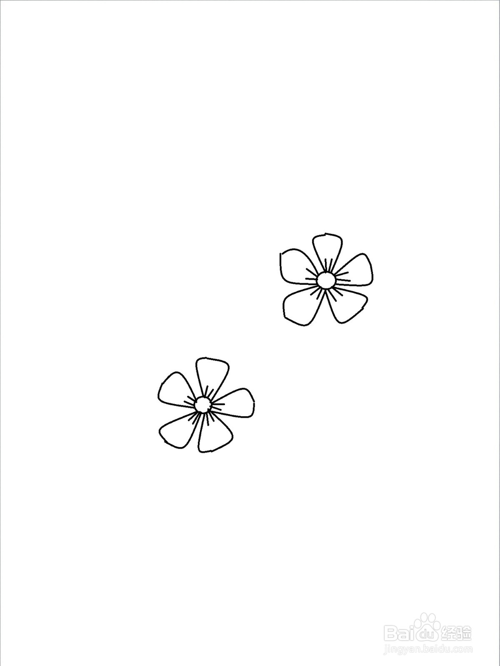 春天桃花的画法
