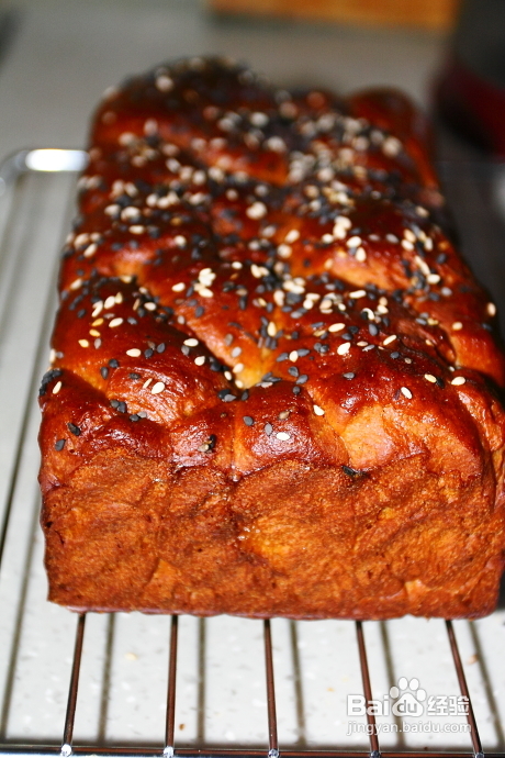 黑麦双色牛奶土司