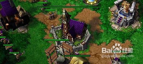 《魔兽争霸3》人族在EI如何用猥琐打法打不死族