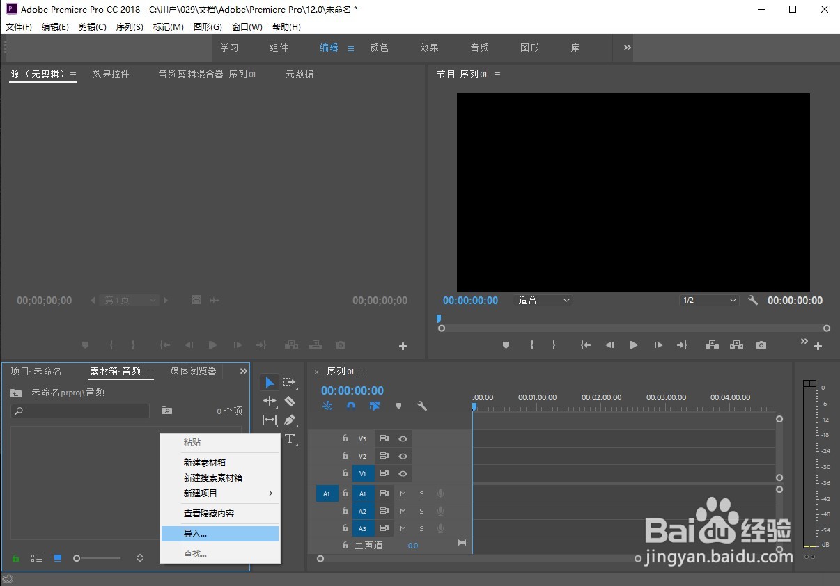 Premiere 音频格式转换