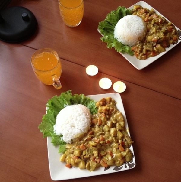 黄金牛肉咖喱饭