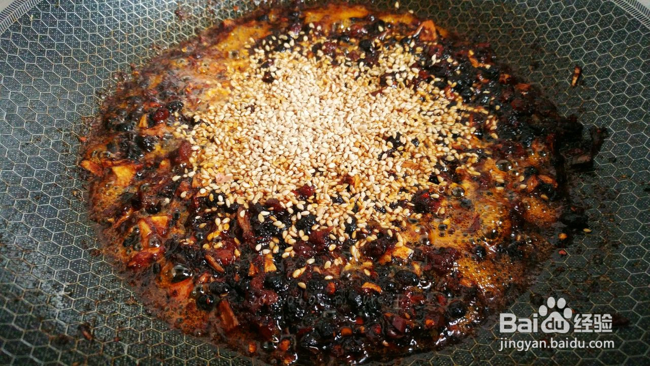 蒜香豆豉辣肉酱的做法