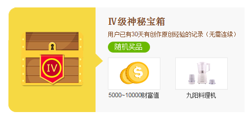 经验成长记：[6]【签到】连续签到得神秘宝箱